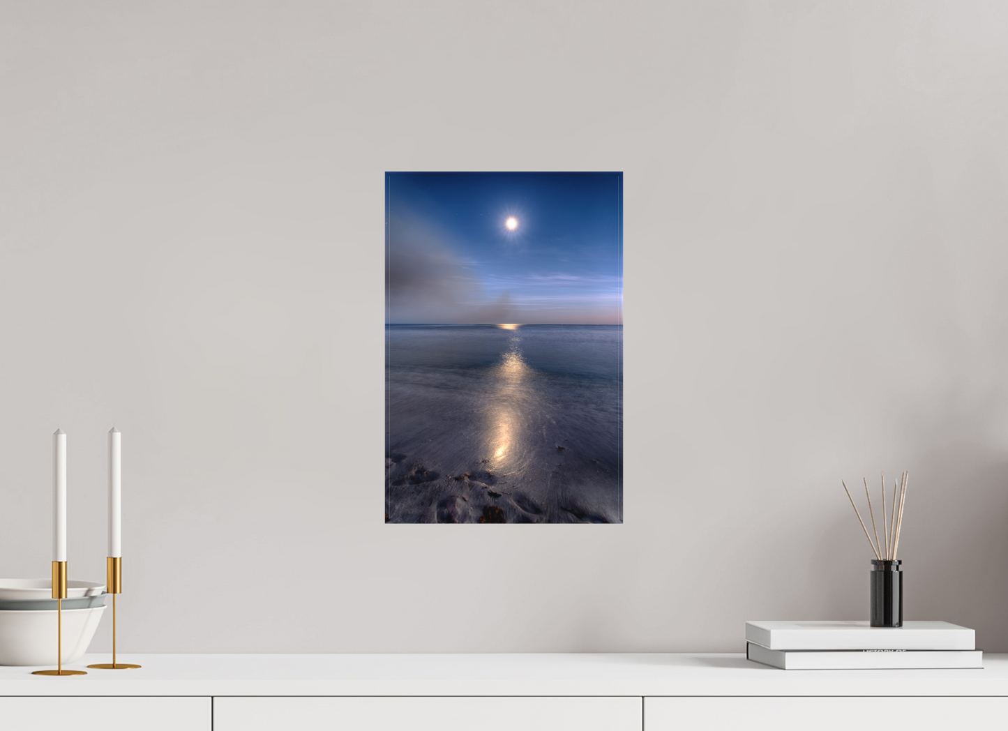 10 x 15″, Matt Canvas Giclee Moon Walk
