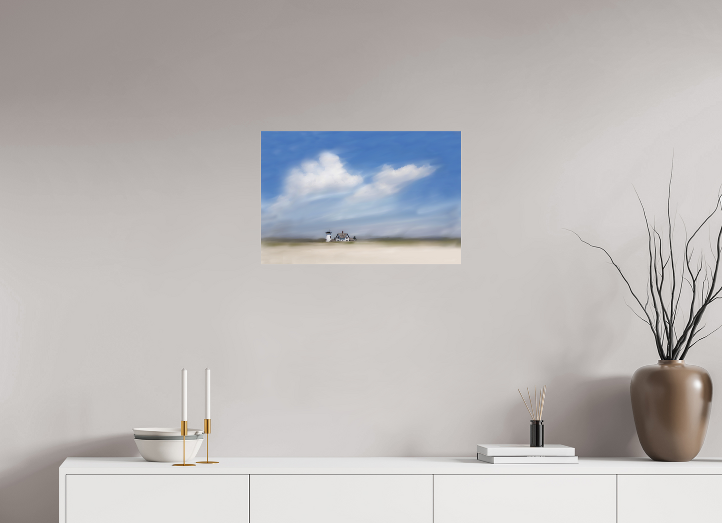 24 x 16″, Photo Print Under Acrylic Glass Stage Harbor, Chatham, Massachusetts