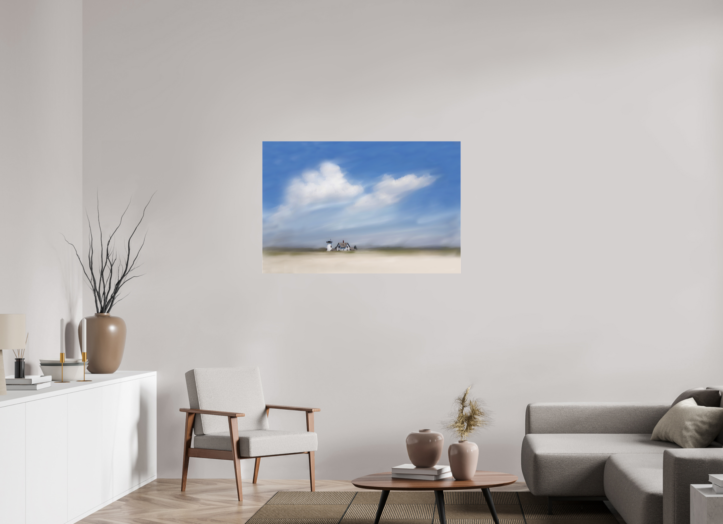 45 x 30″, Photo Print Under Acrylic Glass Stage Harbor, Chatham, Massachusetts