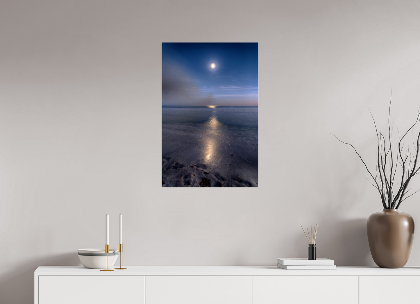 20 x 30″, Photo Print Under Acrylic Glass Moon Walk