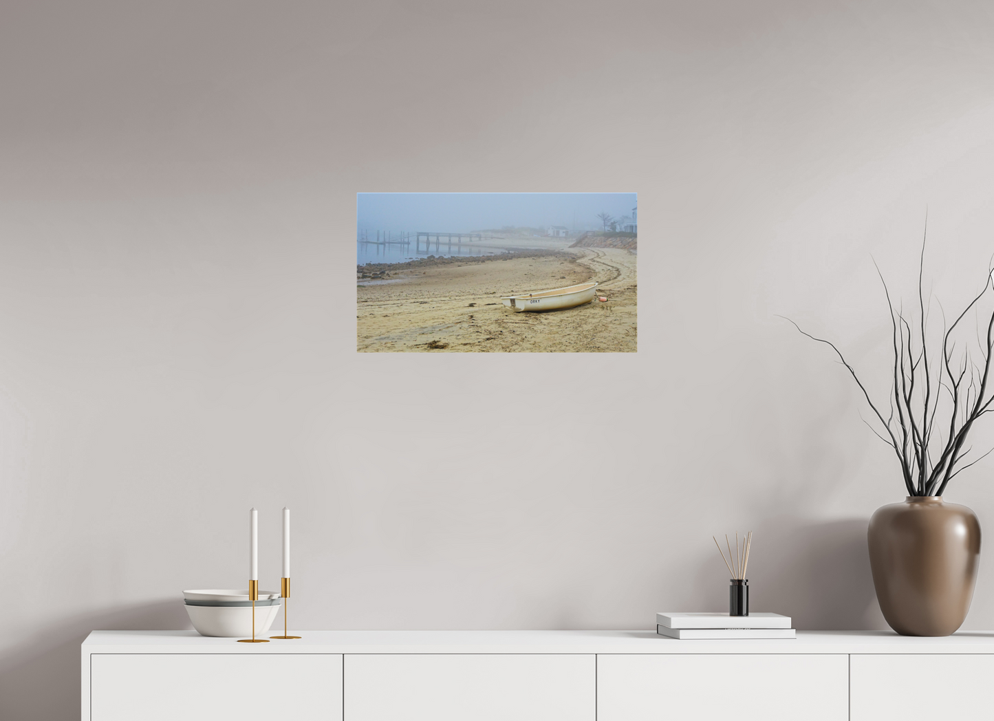 24 x 13.5″, Matt Canvas Giclee Orky Dory