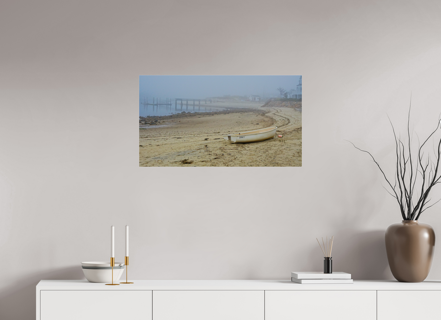 32 x 18″, Photo Print Under Acrylic Glass Orky Dory