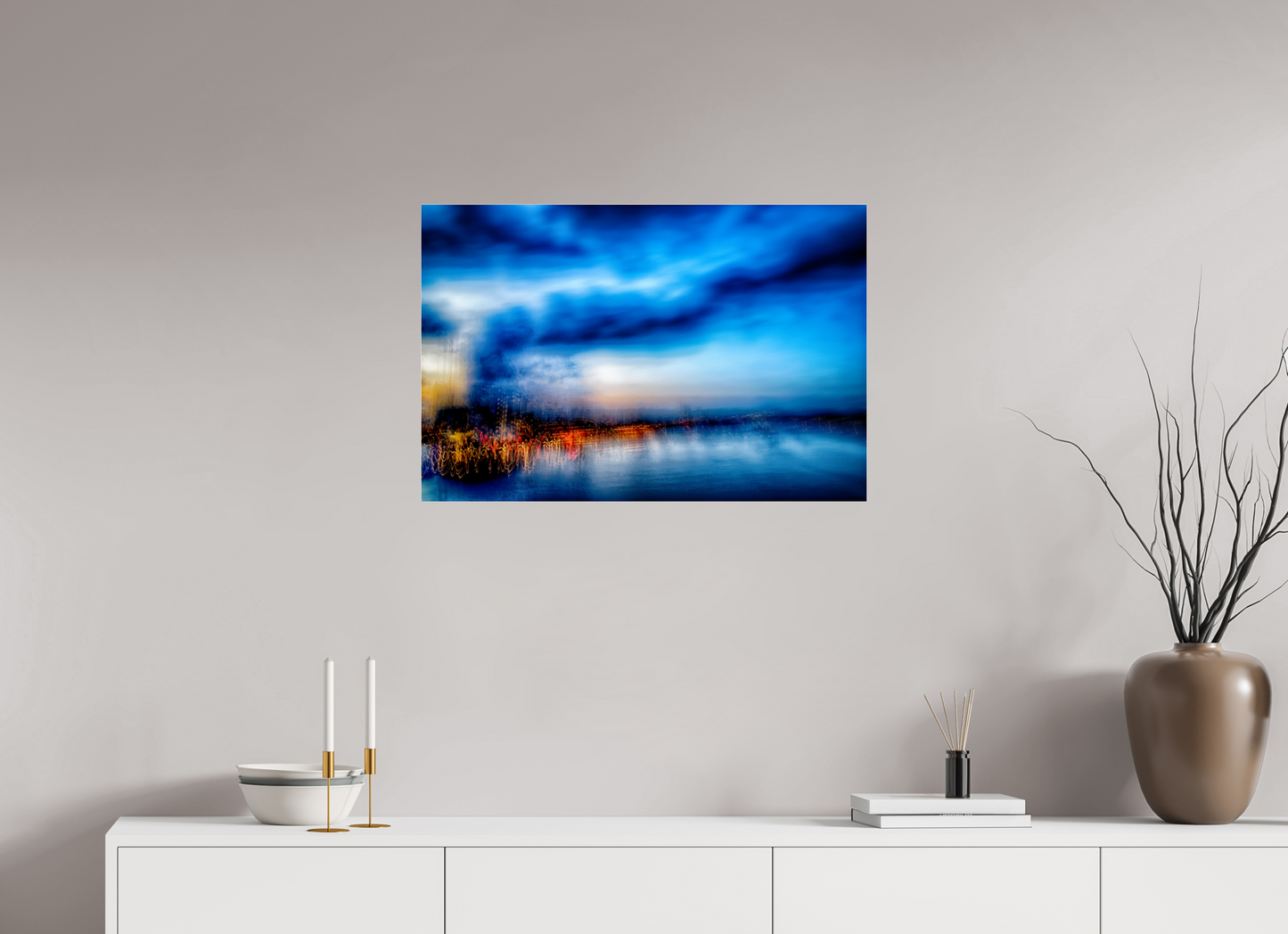 30 x 20″, Photo Print Under Acrylic Glass Leaving Amsterdam v2