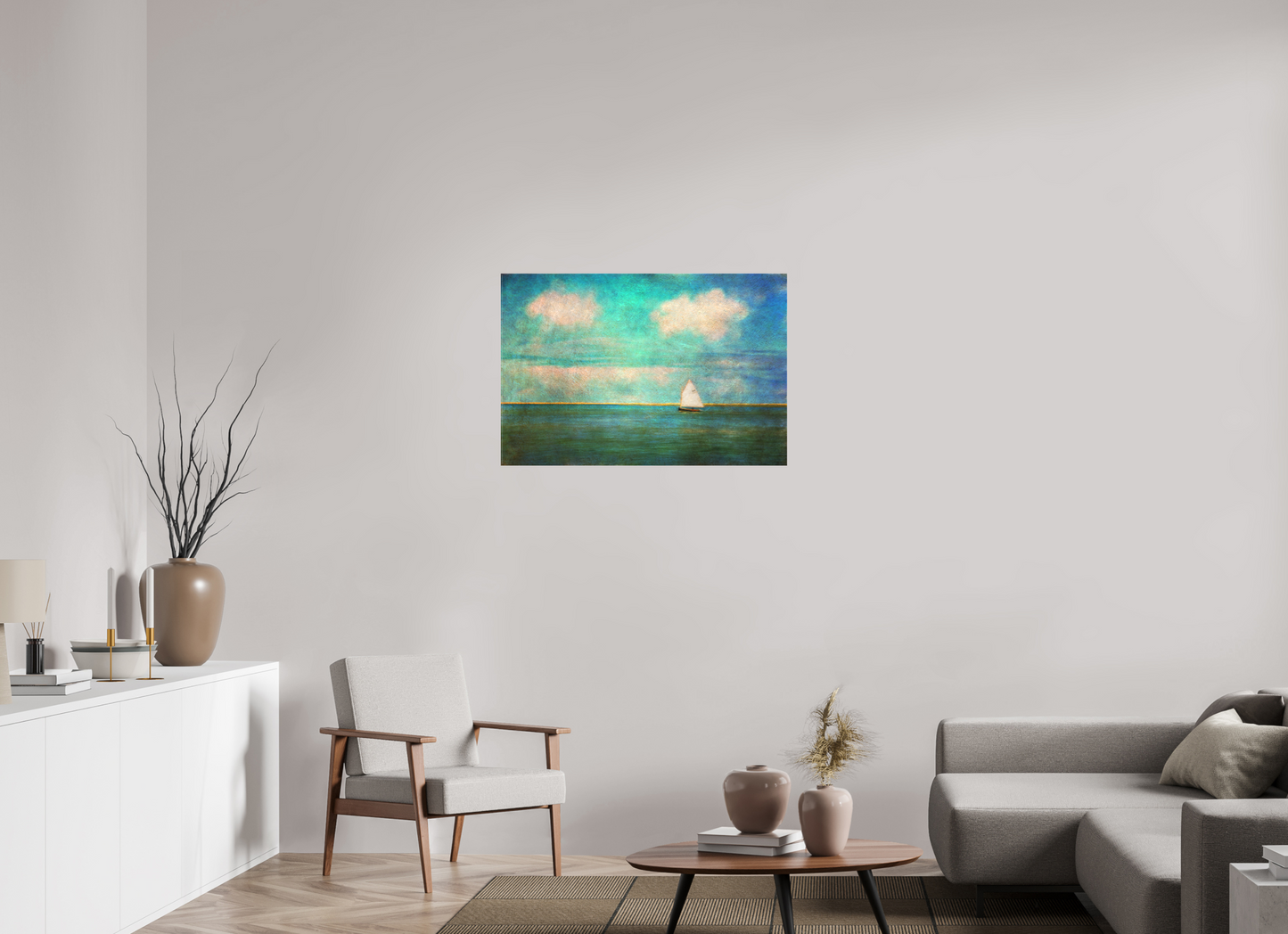36 x 24″, Matt Canvas Giclee Pleasant Bay Sail