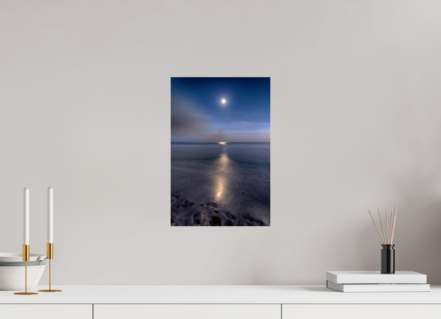 10 x 15″, Photo Print Under Acrylic Glass Moon Walk