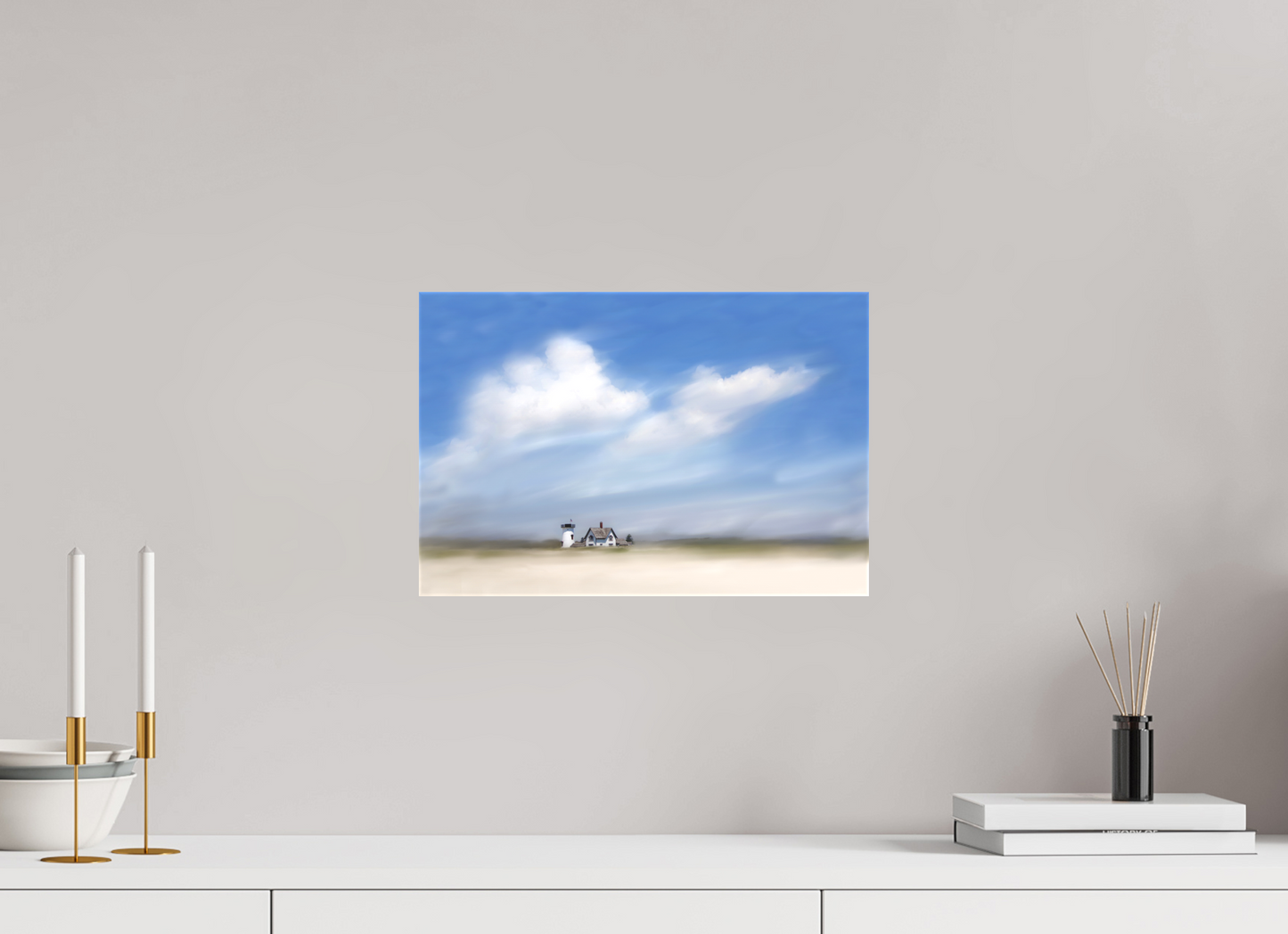 15 x 10″, Matt Canvas Giclee Stage Harbor, Chatham, Massachusetts