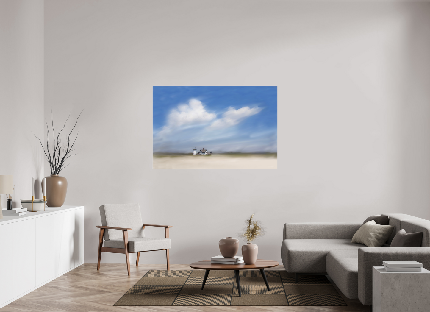 60 x 40″, Photo Print Under Acrylic Glass Stage Harbor, Chatham, Massachusetts