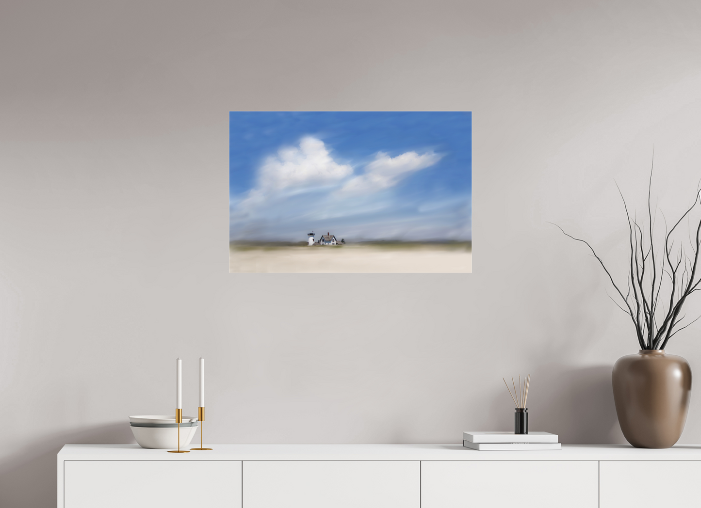 30 x 20″, Photo Print Under Acrylic Glass Stage Harbor, Chatham, Massachusetts