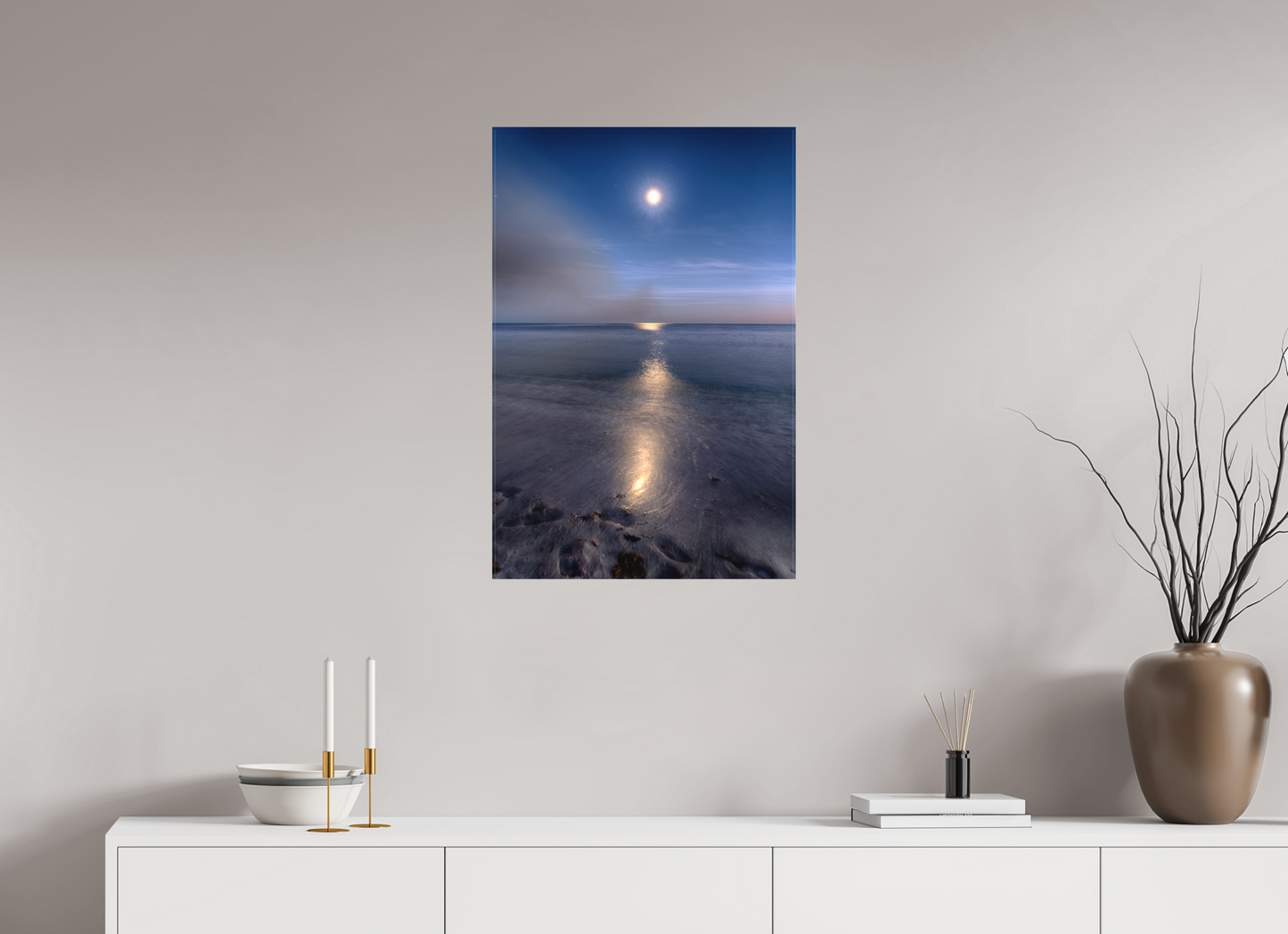 20 x 30″, Matt Canvas Giclee Moon Walk