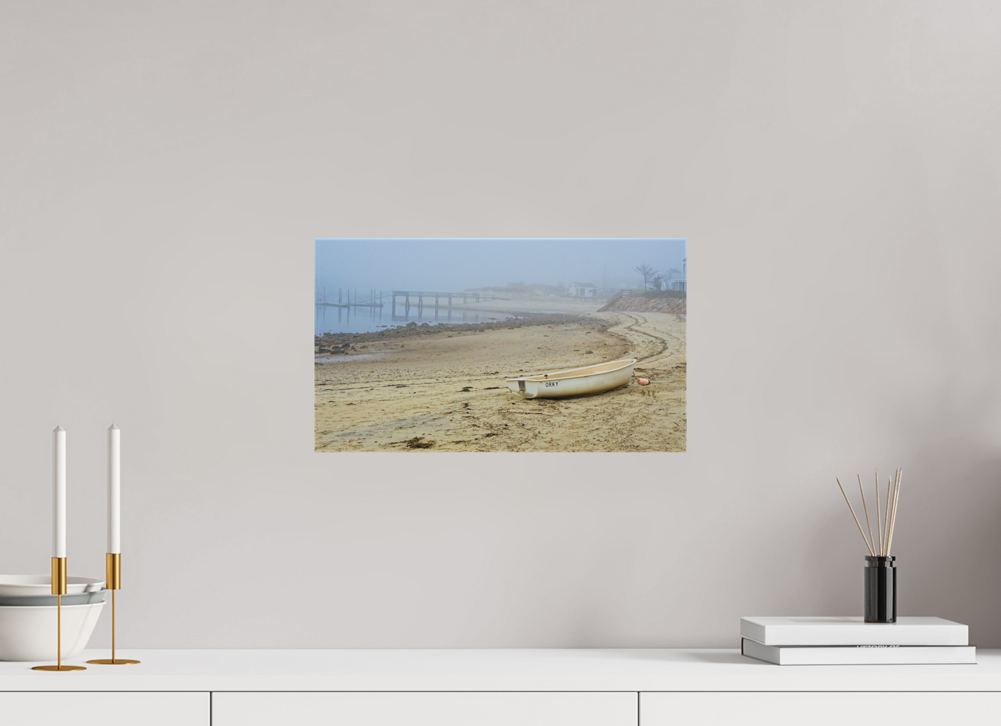 16 x 9″, Matt Canvas Giclee Orky Dory