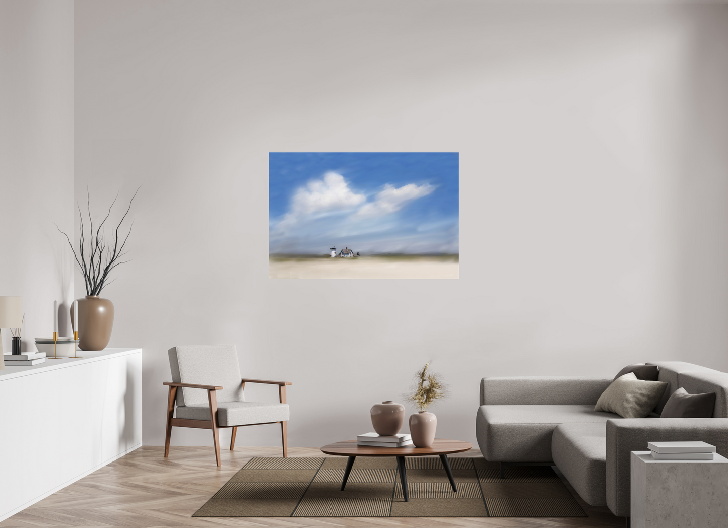 54 x 36″, Photo Print Under Acrylic Glass Stage Harbor, Chatham, Massachusetts