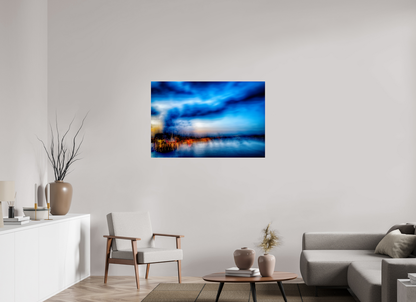 45 x 30″, Photo Print Under Acrylic Glass Leaving Amsterdam v2