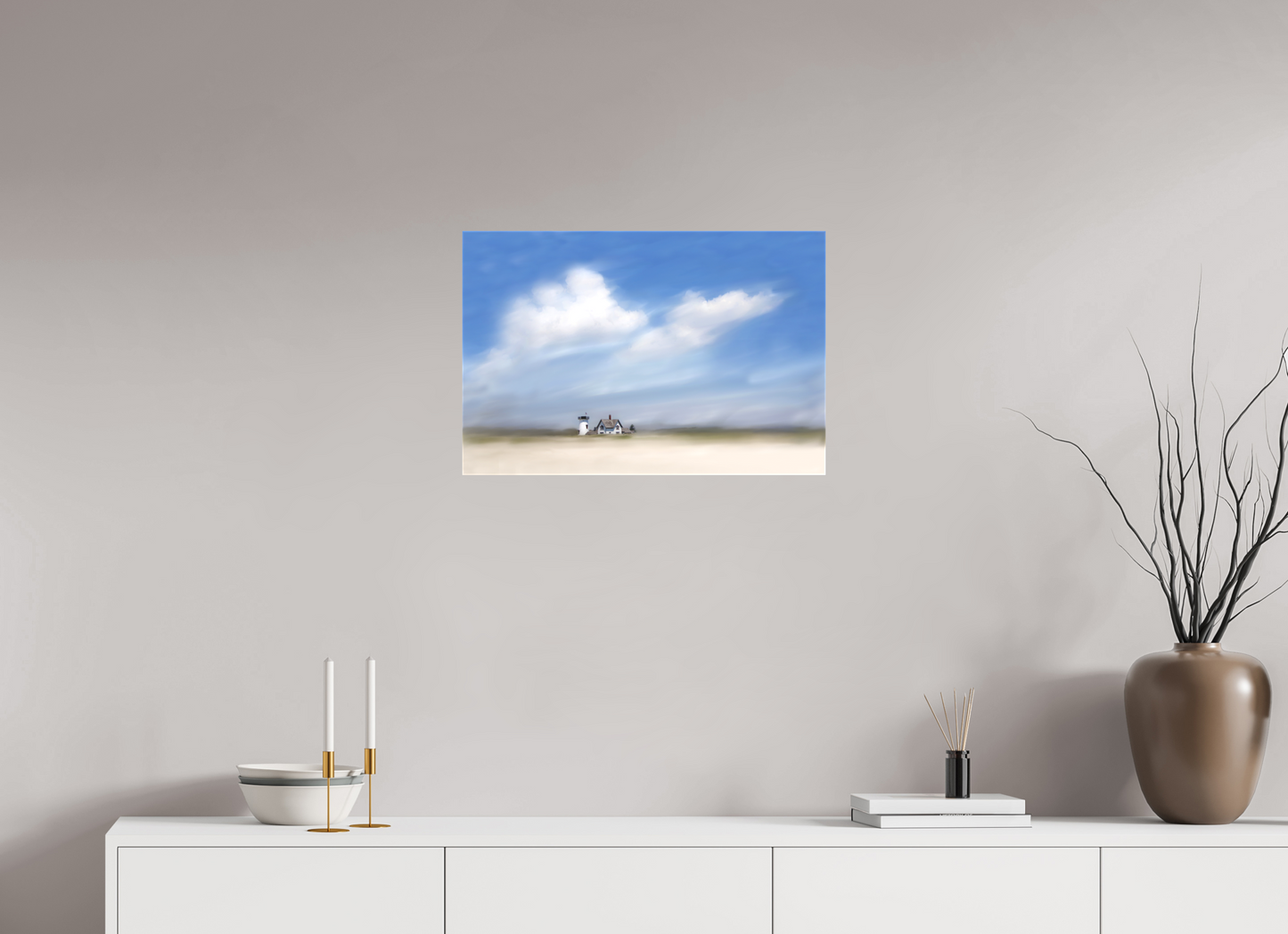 24 x 16″, Matt Canvas Giclee Stage Harbor, Chatham, Massachusetts